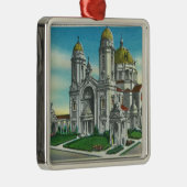 私達の女性の神社の外観の メタルオーナメント (右)