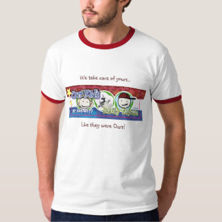 私達の子供の家族の託児所 Tシャツ