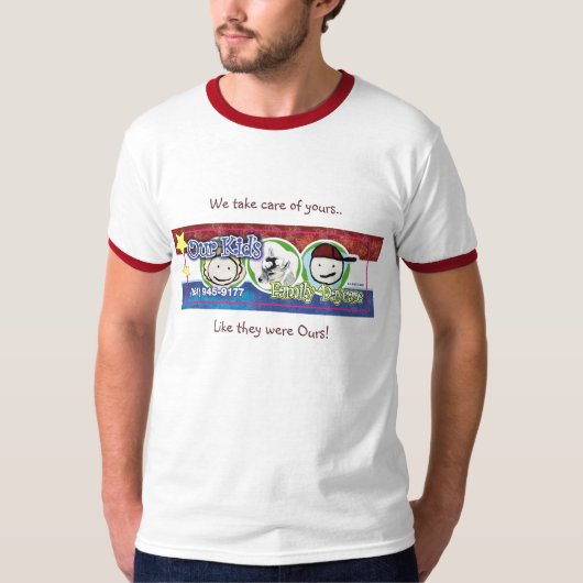私達の子供の家族の託児所 Tシャツ (正面)