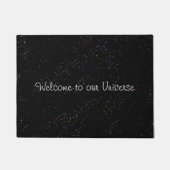 私達の宇宙おもしろいへの歓迎 ドアマット (正面)