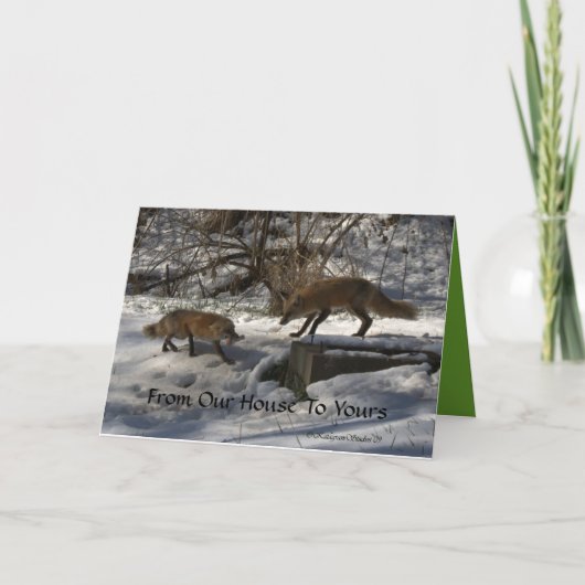 私達の家からあなたのへの シーズンカード (正面)