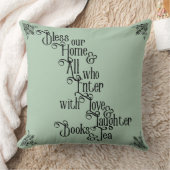 私達の家を賛美して下さい クッション (ブランケット)