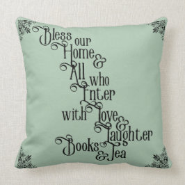 私達の家を賛美して下さい クッション