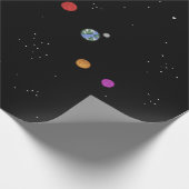私達の家庭の太陽系 ラッピングペーパー (角)