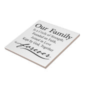 私達の家族の引用文 タイル (側面)