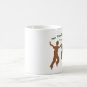 私達の家族の採用のロゴ コーヒーマグカップ (中央)