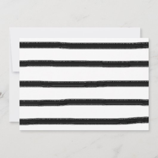 私達の小さいカボチャ柔らかく黒い誕生の発表 案内状 (裏面)