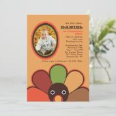 私達の小さいトルコの写真の招待状 招待状 (スタンド正面)