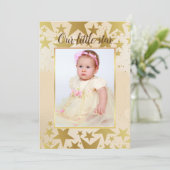 私達の小さい星の写真の招待状 招待状 (スタンド正面)