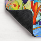 私達の庭のマウスパッドの魚 マウスパッド (コーナー)