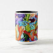 私達の庭のマグの2152匹の魚 マグカップ (中央)