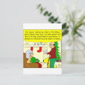 私達の弁護士からのx08クリスマスカード-漫画 シーズンポストカード (スタンド正面)