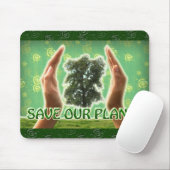 私達の惑星のマウスパッドを救って下さい マウスパッド (マウス)