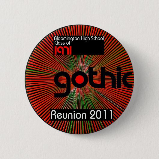 私達の懇親会2011年についてのボタンを身に着けて下さい! 缶バッジ (正面)