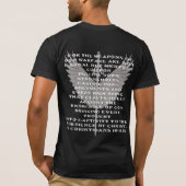 私達の戦いのTシャツの武器 Tシャツ (裏面)