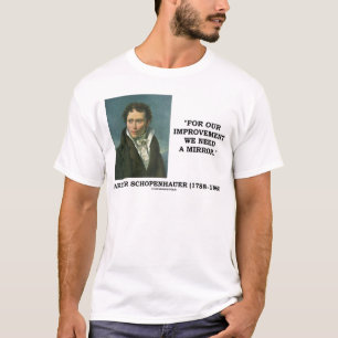 私達の改善のために私達は鏡の引用文を必要とします Tシャツ