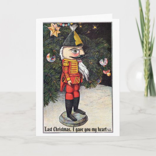 私達の敵のクリスマスカードのハート シーズンカード (正面)