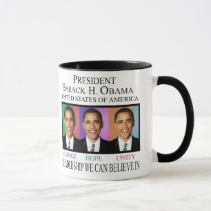私達の新しい大統領 マグカップ