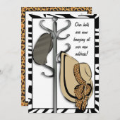 私達の新しい家の移動発表について野生 案内状 (正面/裏面)