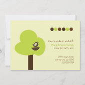 私達の新しい巣の発表 案内状 (正面)