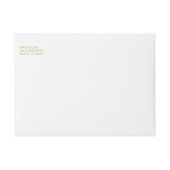 私達の日付|の保存を日付のラップアラウンドのラベル救って下さい ラップアラウンドラベル (正面)