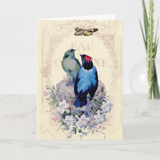 私達の最初家のハッピーバースデー カード (正面)