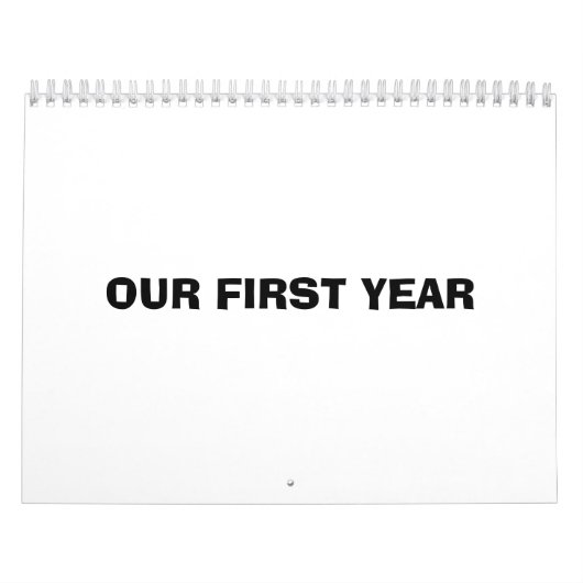 私達の最初年 カレンダー (カバー)