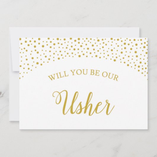 私達の案内係の結婚式の提案カードです 招待状 (正面)