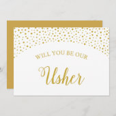 私達の案内係の結婚式の提案カードです 招待状 (正面/裏面)