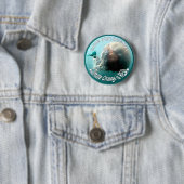 私達の海洋-ボタン--を救って下さい 缶バッジ (インサイチュ)