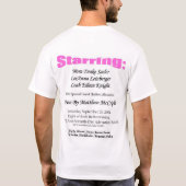私達の演奏会 Tシャツ (裏面)