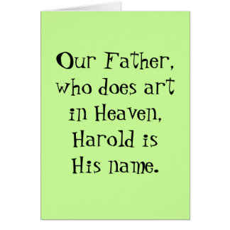 私達の父-芸術カード