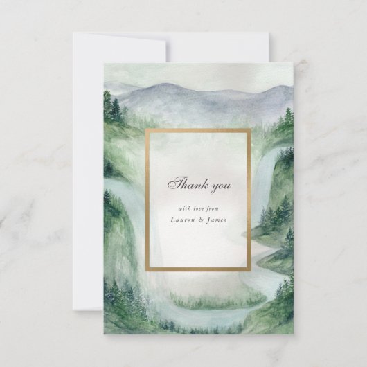 私達の物語 サンキューカード (正面)