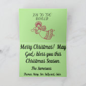 私達の生まれたばかりのな王への栄光 シーズンカード (内部)