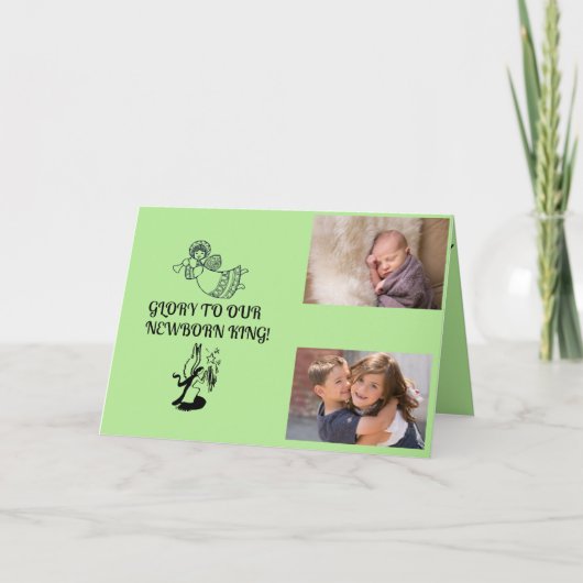 私達の生まれたばかりのな王への栄光 シーズンカード (正面)