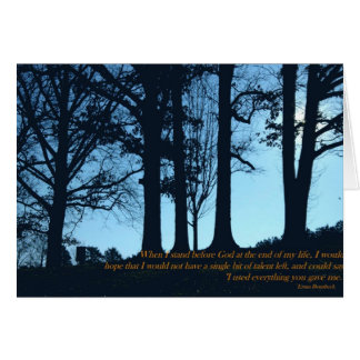 私達の生命の終わり