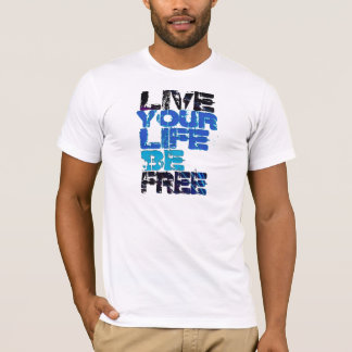私達の生命ティーは住んでいます Tシャツ