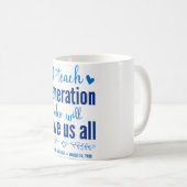 私達の生命マグのための3月 コーヒーマグカップ (正面右)