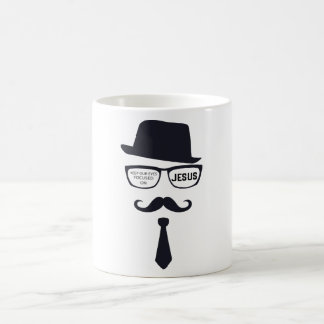 私達の目をイエス・キリストに焦点を合わせておいて下さい コーヒーマグカップ