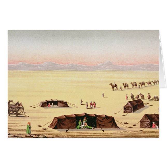 私達の砂漠のキャンプ (正面横)