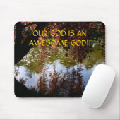 私達の神は素晴らしい神です!! … 宗教mousepads マウスパッド (マウス)