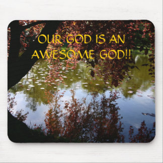 私達の神は素晴らしい神です!! … 宗教mousepads マウスパッド