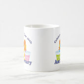 私達の第46記念日のギフトを祝うこと コーヒーマグカップ (中央)