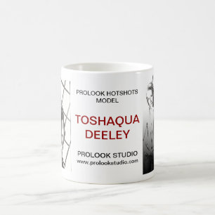 私達の第5 PROLOOKの大物は- TOSHAQUA DEELEYを模倣します コーヒーマグカップ