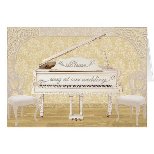 私達の結婚式で歌って下さい (正面横)