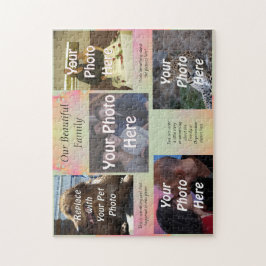 私達の美しい家族生活の写真 ジグソーパズル