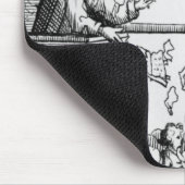 私達の聖書に対して説教しているイエズス会士 マウスパッド (コーナー)