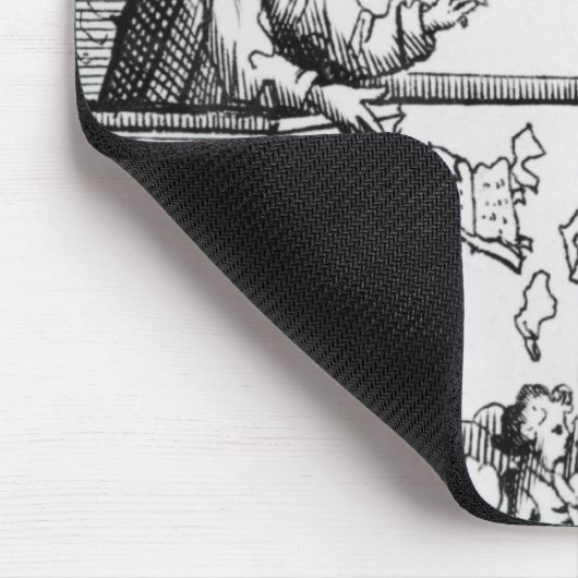 私達の聖書に対して説教しているイエズス会士 マウスパッド (コーナー)