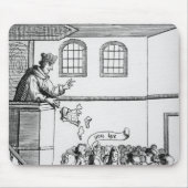 私達の聖書に対して説教しているイエズス会士 マウスパッド (正面)