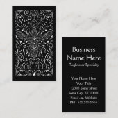 私達の蜂を保護して下さい 名刺 (正面/裏面)